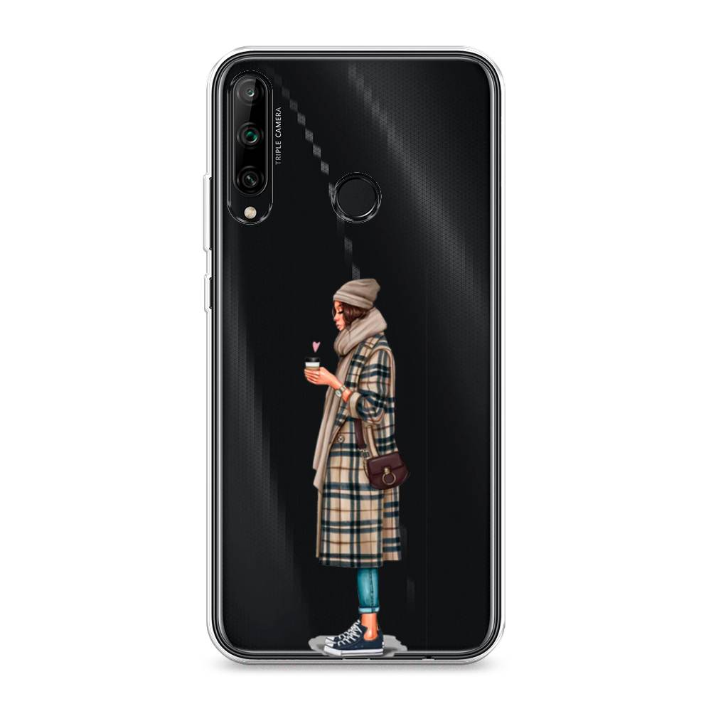 

Чехол на Honor 9C "Утренний кофе", Коричневый;бежевый, 612550-6