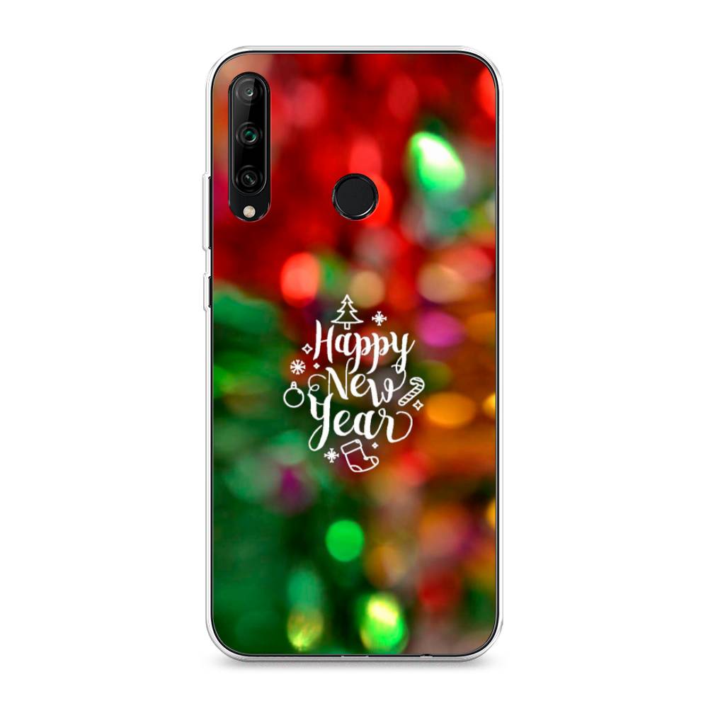 

Чехол на Honor 9C "Новый Год на елке", Зеленый;красный;желтый, 612550-5