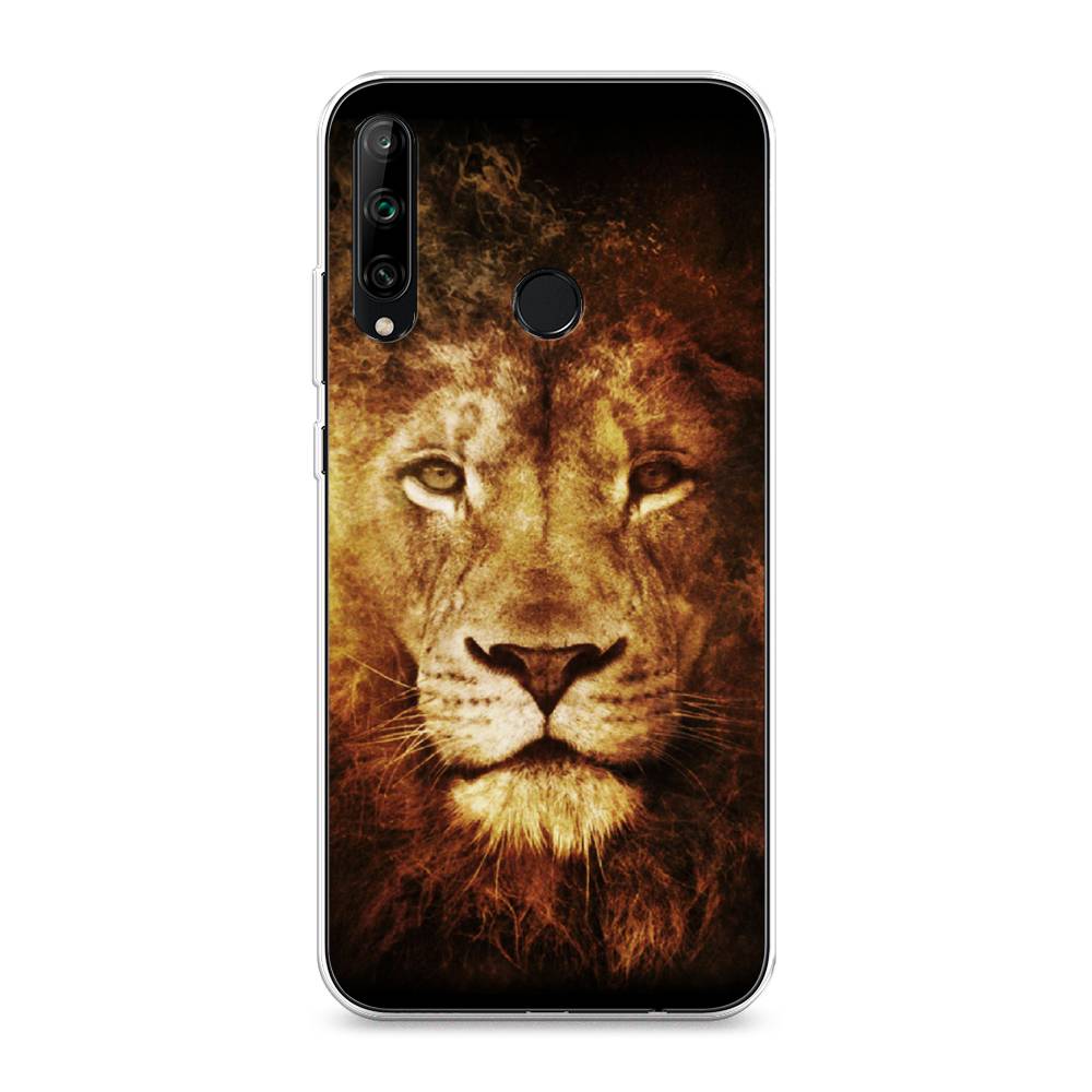 

Чехол на Honor 9C "Лев", Черный;коричневый;желтый, 612550-6