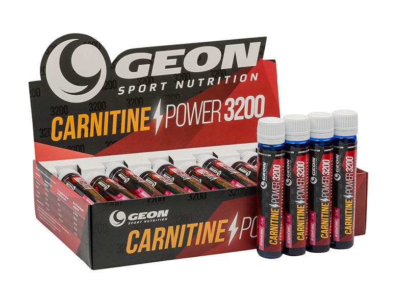 Carnitine Power 3200 20*25 мл - лимон-лайм