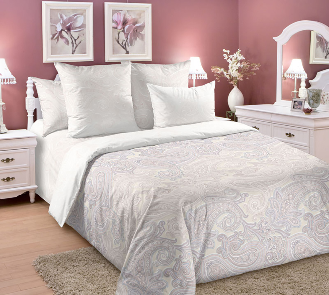 

Постельное белье Mercury Home Возрождение 2СП Перкаль 2 наволочки 50x70, Возрождение