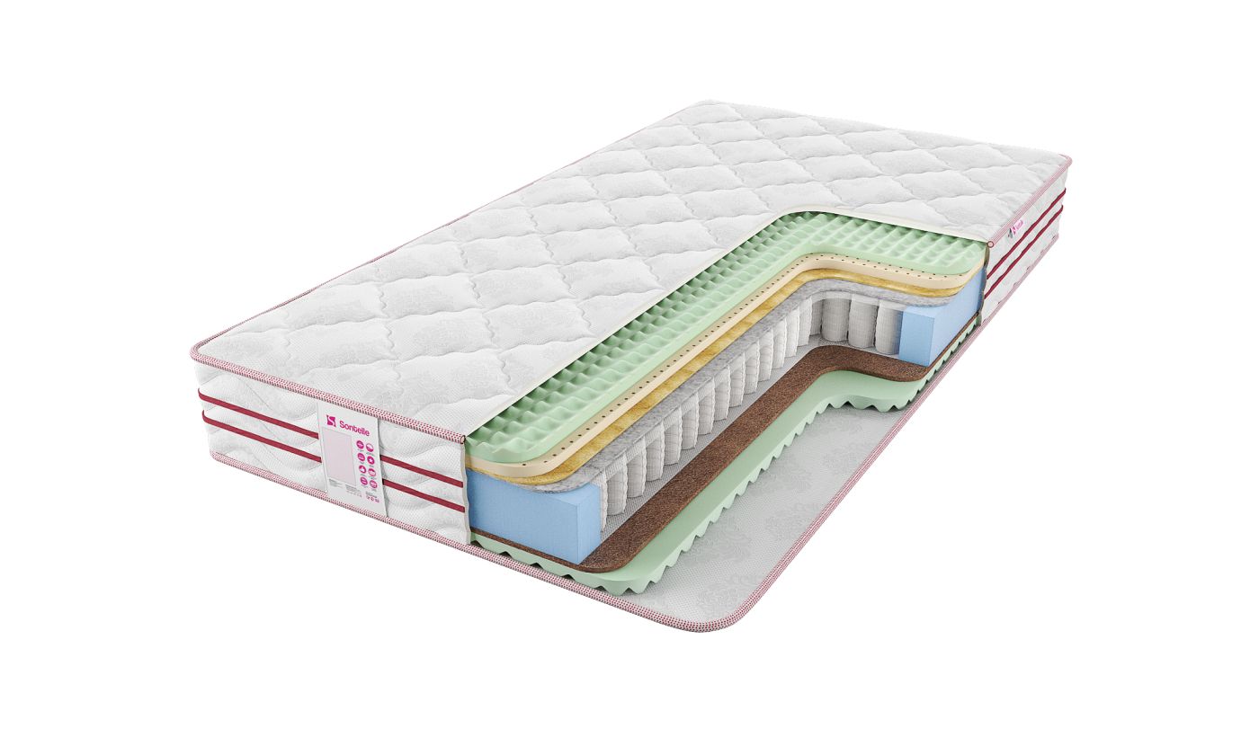 

Матрас Sontelle Progress ReFlex Variant 110х200, Белый, Progress ReFlex Variant