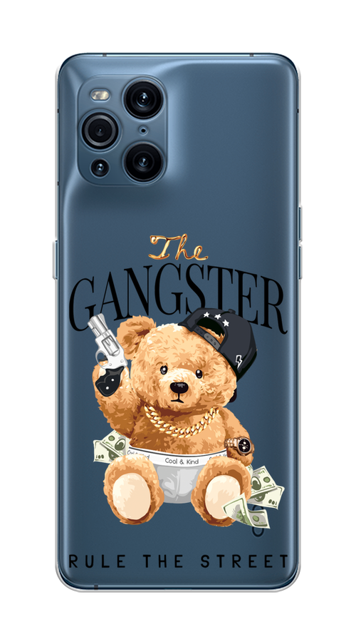 

Чехол на Oppo Find X3 Pro "The Gangster", Бежевый;серый;черный, 255750-6