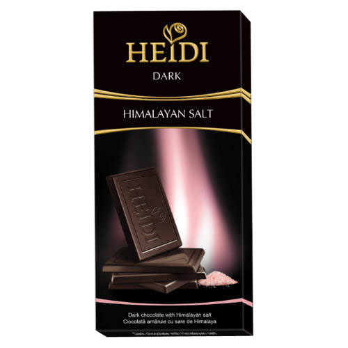 Шоколад Heidi Dark Гималайская соль темный 80 г
