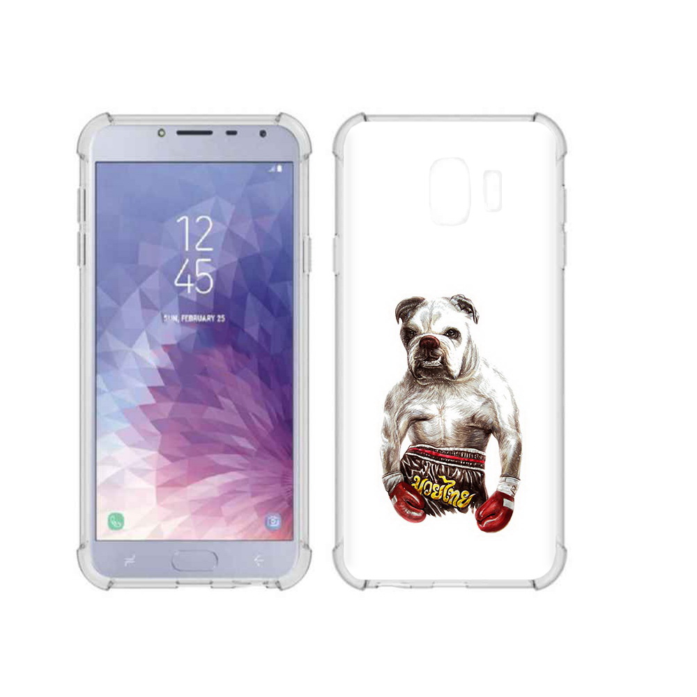 

Чехол MyPads Tocco для Samsung Galaxy J4 (2018) боксер, Прозрачный, Tocco