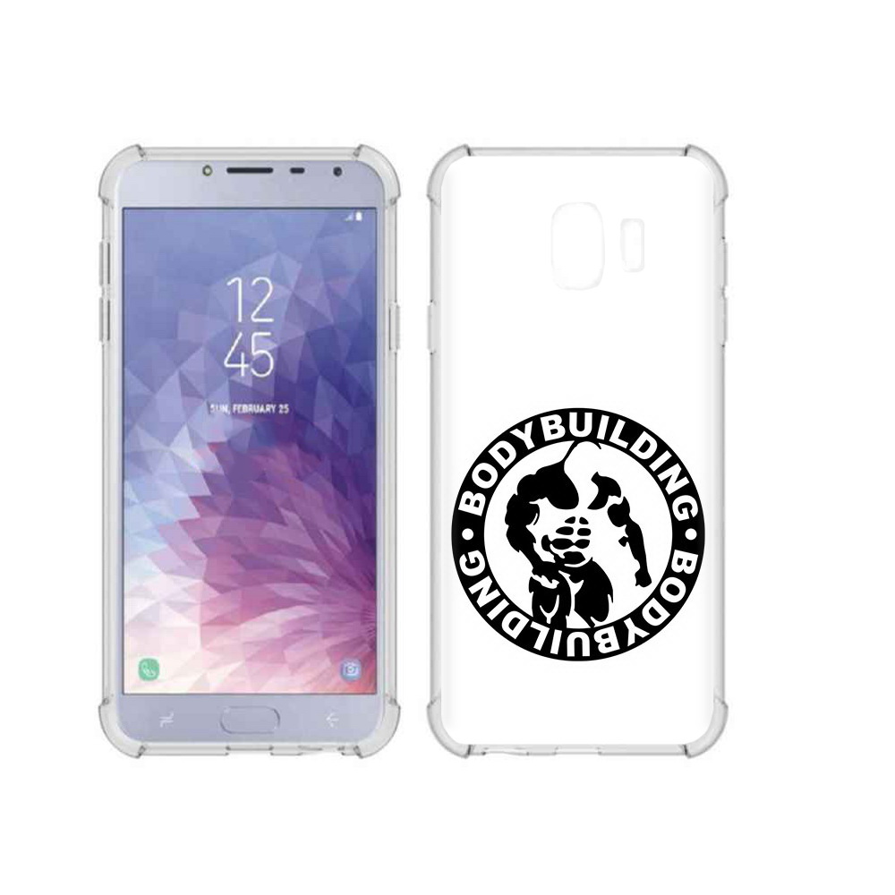 

Чехол MyPads Tocco для Samsung Galaxy J4 (2018) бодибилдинг, Прозрачный, Tocco