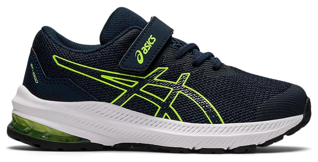 

Кроссовки Asics Gt-1000 11 Ps French Blue/Hazard Green р.32,5, Gt-1000 11 Ps