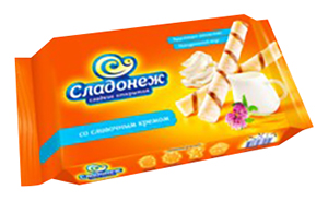 

Вафельные трубочки Сладонеж Ням-Нямка со сливочным кремом 175 г