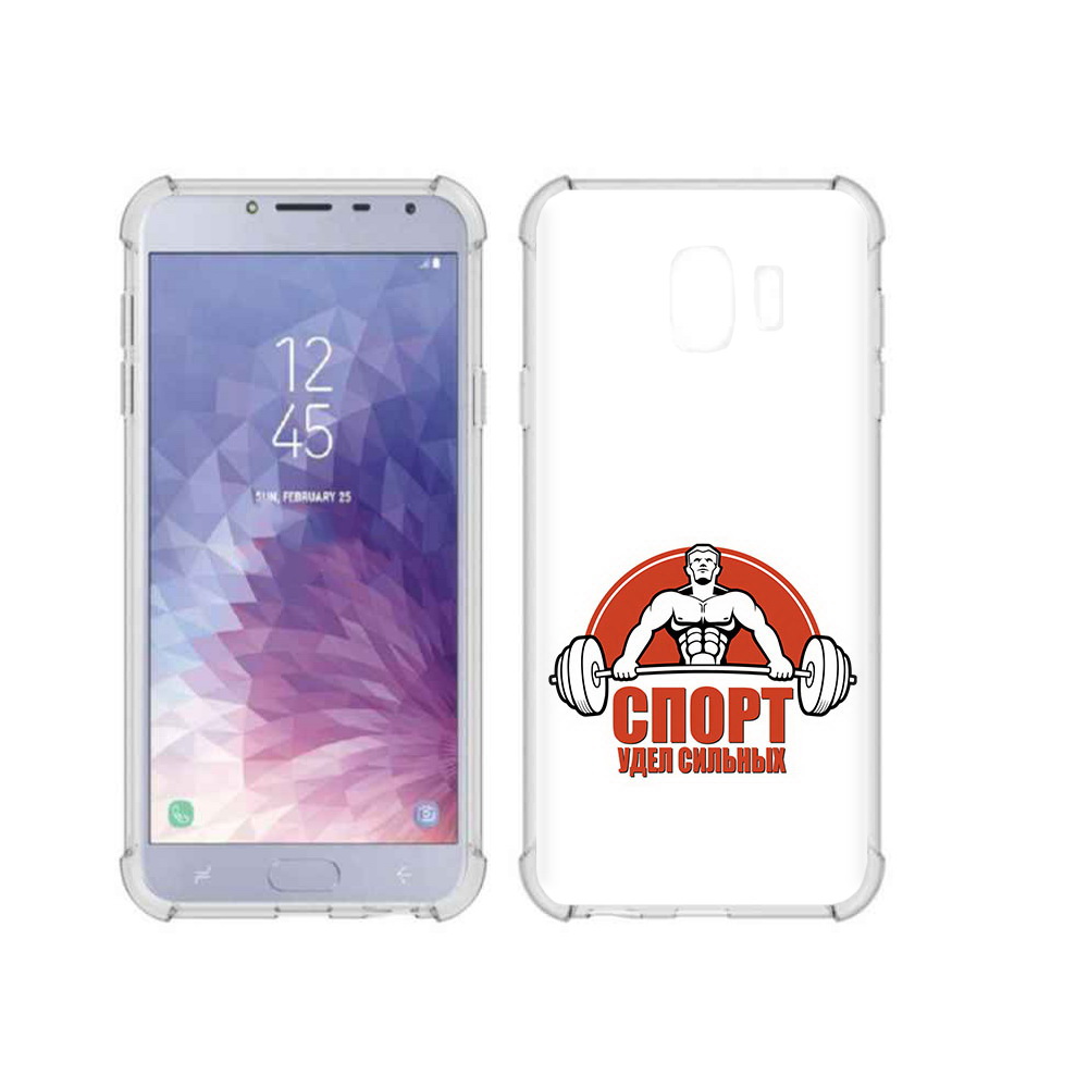 Чехол MyPads Tocco для Samsung Galaxy J4 (2018) бодибилдинг спорт