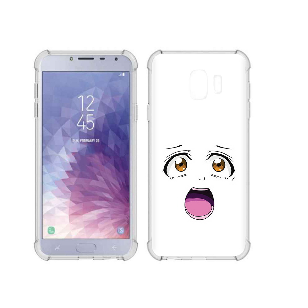 

Чехол MyPads Tocco для Samsung Galaxy J4 (2018) аниме лицао, Прозрачный, Tocco