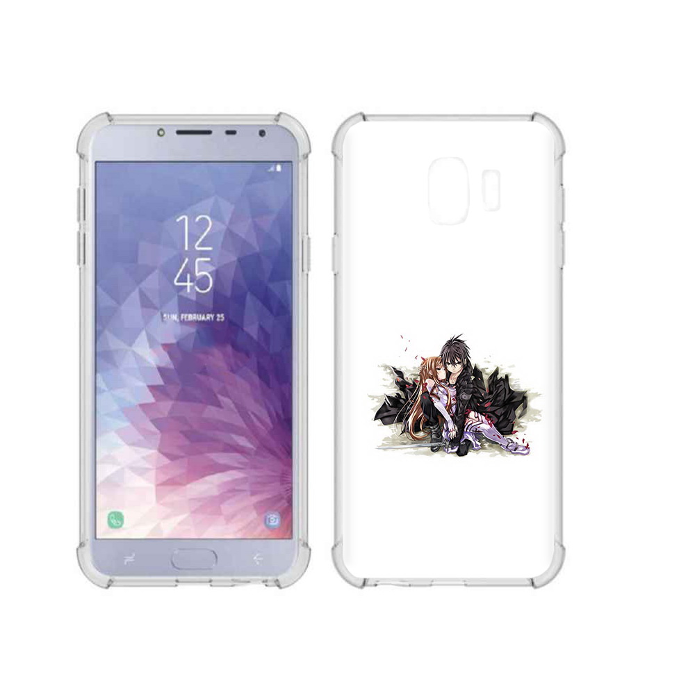 

Чехол MyPads Tocco для Samsung Galaxy J4 (2018) аниме асуна, Прозрачный, Tocco