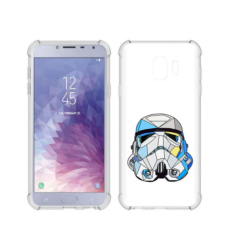 

Чехол MyPads Tocco для Samsung Galaxy J4 (2018) star wars дарт вейдер, Прозрачный, Tocco