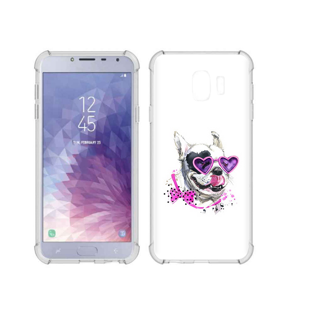 

Чехол MyPads Tocco для Samsung Galaxy J4 (2018) акварельный пёс, Прозрачный, Tocco
