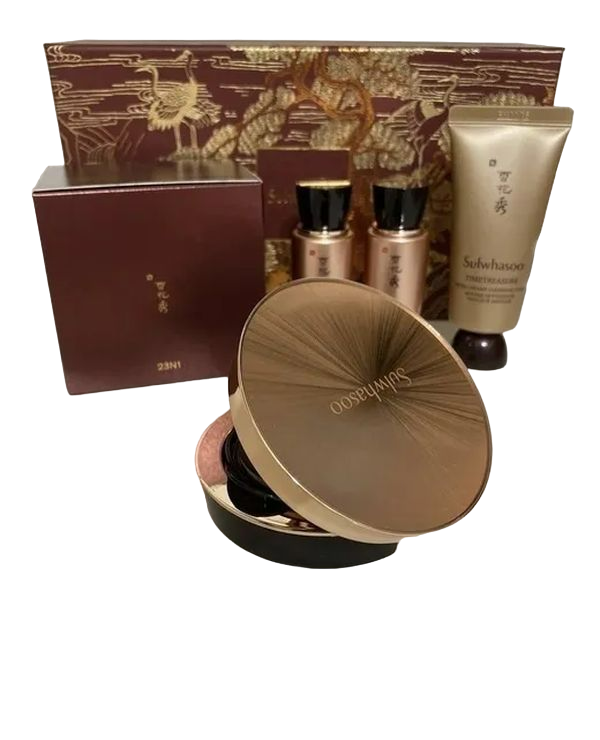 

Антивозрастной кушон Sulwhasoo Тон 21 SPF 50+PA+++ Timetreasure Radiance Serum Cushion