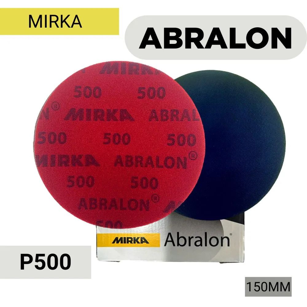 Круг абразивный Mirka Abralon 150мм P500, 20шт