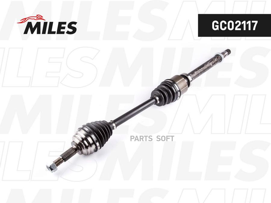 

Привод В Сборе Правый Renault Megane 1.6 02- (Gkn 304339) Gc02117 Miles арт. GC02117