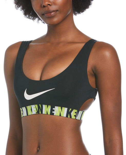 Топ женский Nike Swim NESSC263 черный S