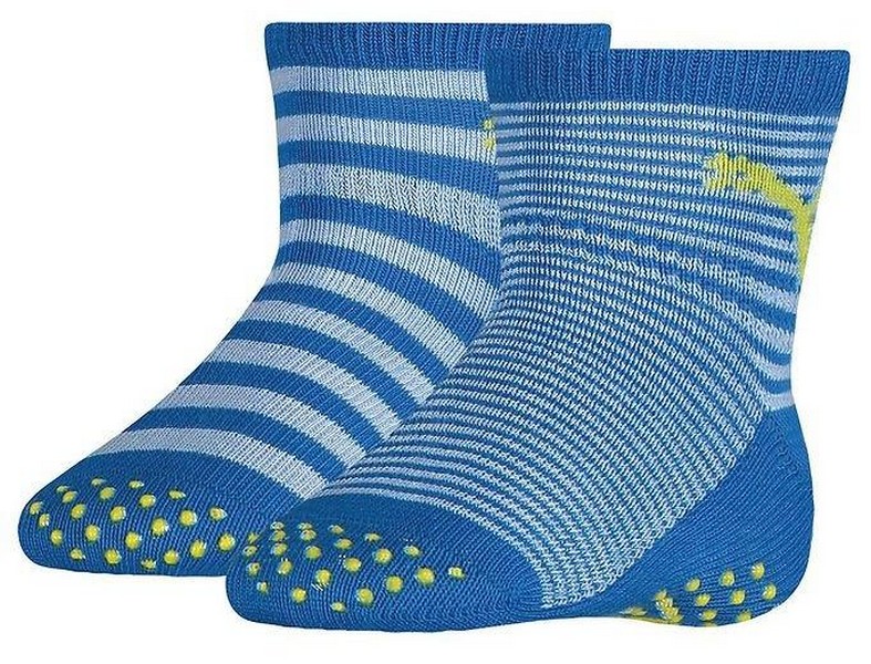 

Носки детские PUMA 2022 Baby Sock Abs 2P Blue Green Combo р.14-16, Baby Sock Abs 2P