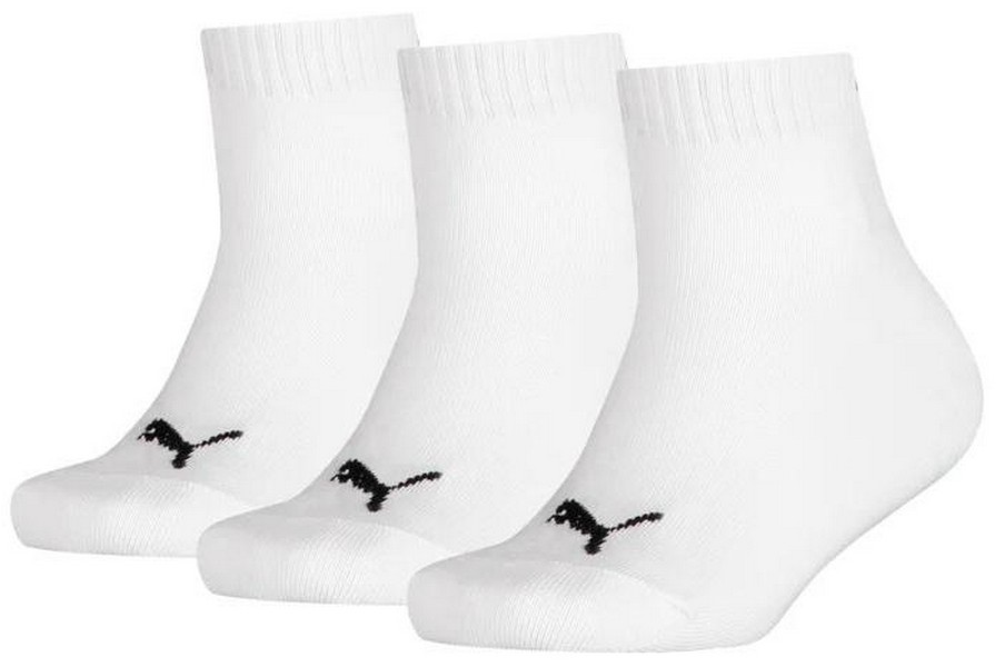 

Носки детские PUMA 2022 Kids Quarter 3P White р.22-24, Kids Quarter 3P