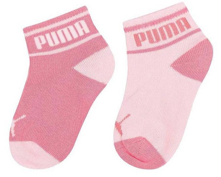 

Носки детские PUMA 2022 Baby Wording Sock 2P Pink р.14-16, Baby Wording Sock 2P