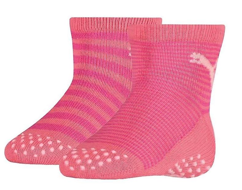 

Носки детские PUMA 2022 Baby Sock Abs 2P Violet Purple Comb р.14-16, Розовый, Baby Sock Abs 2P