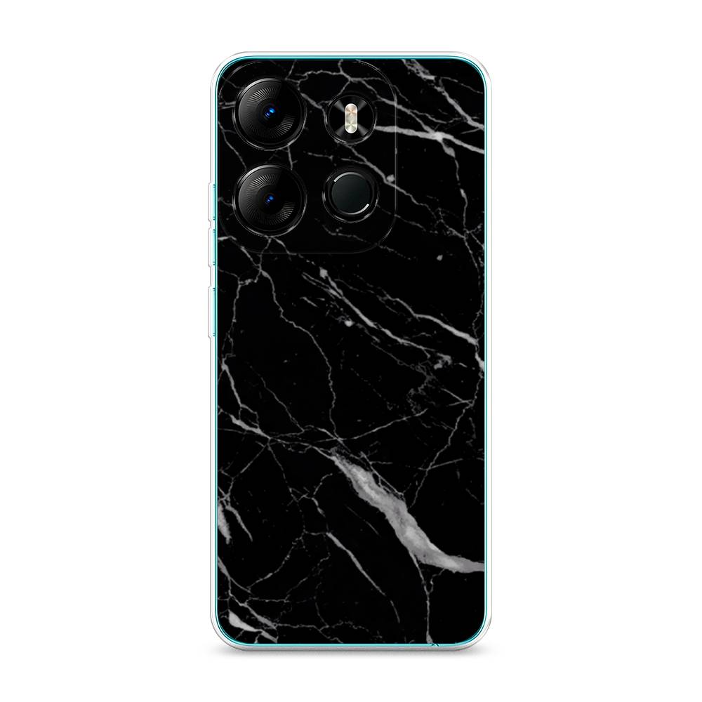 

Чехол Awog на Tecno Pop 7 Pro "Черный минерал", 303450-3