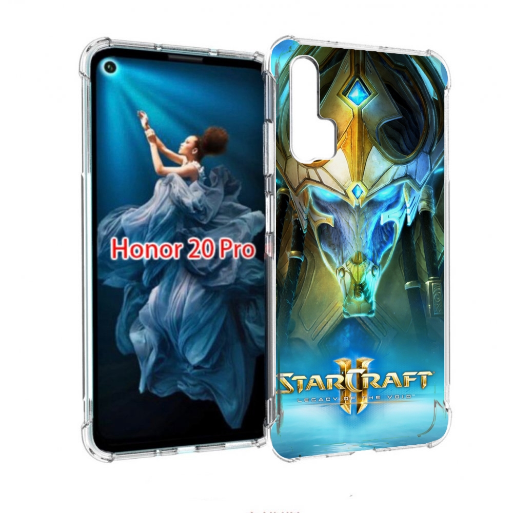 

Чехол бампер MyPads StarCraft II Legacy of the Void для Honor 20, Прозрачный, Tocco