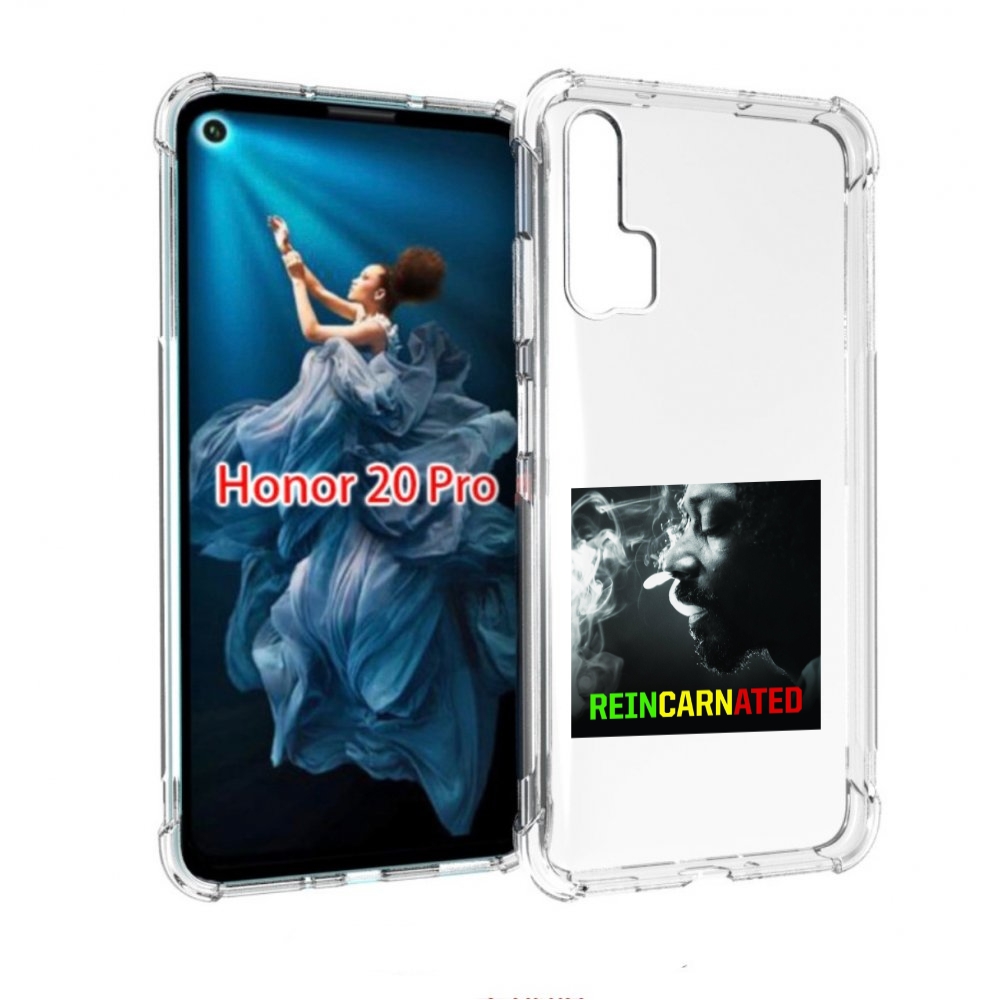 

Чехол Бампер Mypads Snoop Dogg Reincarnated Для Honor 20 Pro Про, Прозрачный, Tocco