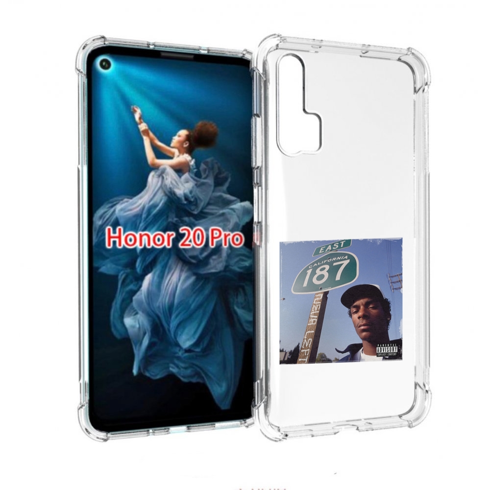

Чехол Бампер Mypads Snoop Dogg Neva Left Для Honor 20 Pro Против, Прозрачный, Tocco