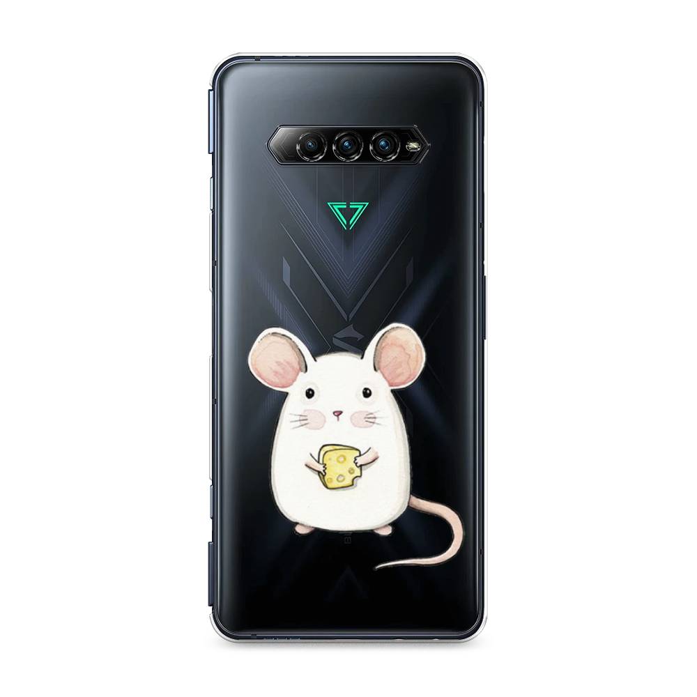 

Чехол Awog на Xiaomi Black Shark 4 pro "Мышка", Белый, 317650-1