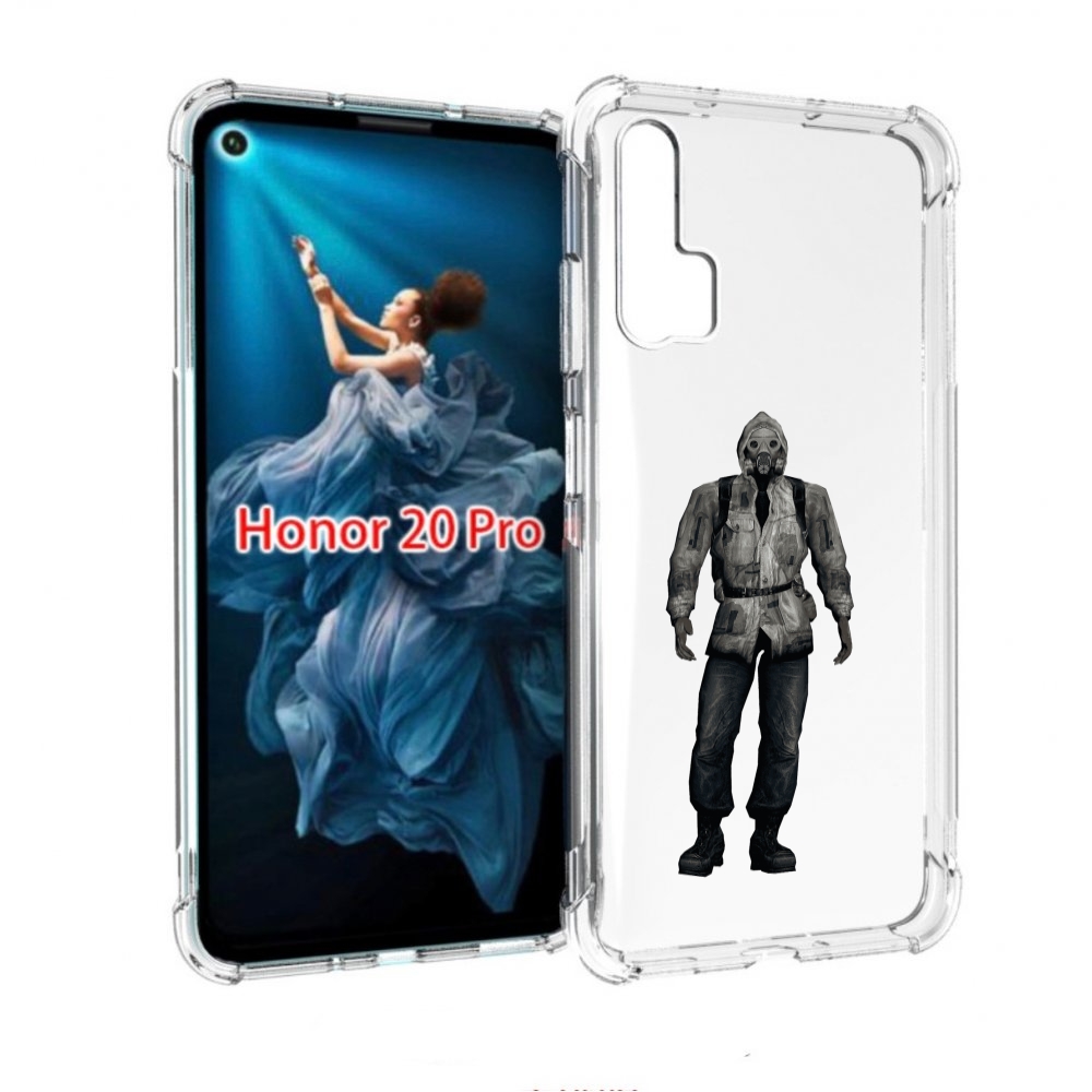 

Чехол бампер MyPads S для Honor 20 Pro противоударный, Прозрачный, Tocco