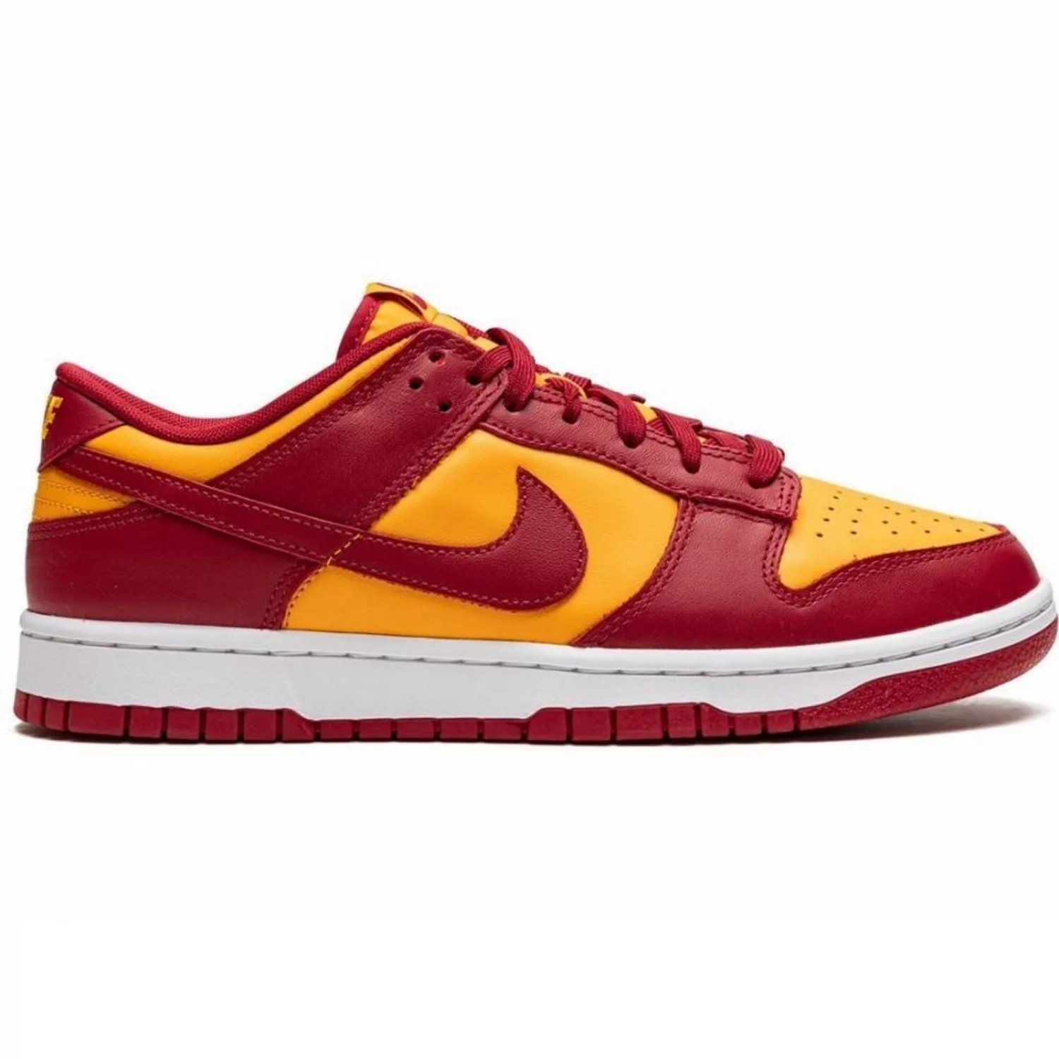 

Кроссовки мужские Nike DUNK LOW RETRO красные 42.5 EU, DUNK LOW RETRO