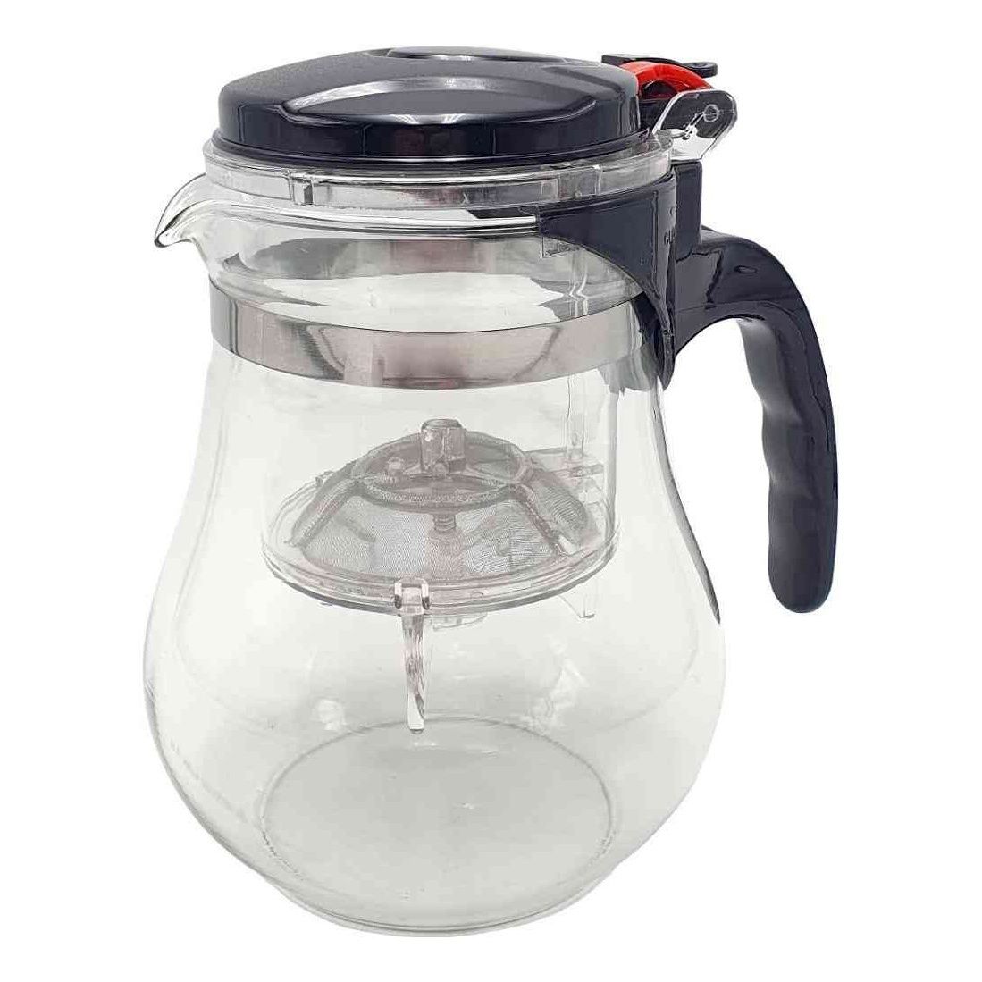 

Заварочный чайник TeaPot проливной 1,2 л, Прозрачный