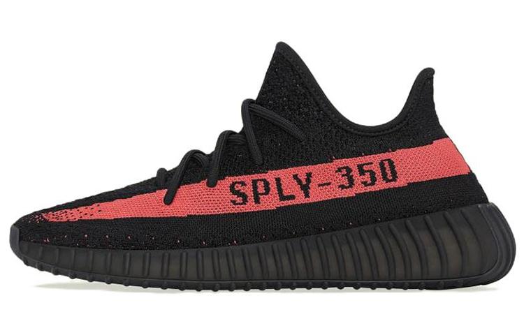 

Кроссовки унисекс Adidas Yeezy Boost 350 V2 Core Black Red 2022 черные 44 EU, Черный, Yeezy Boost 350 V2 Core Black Red 2022