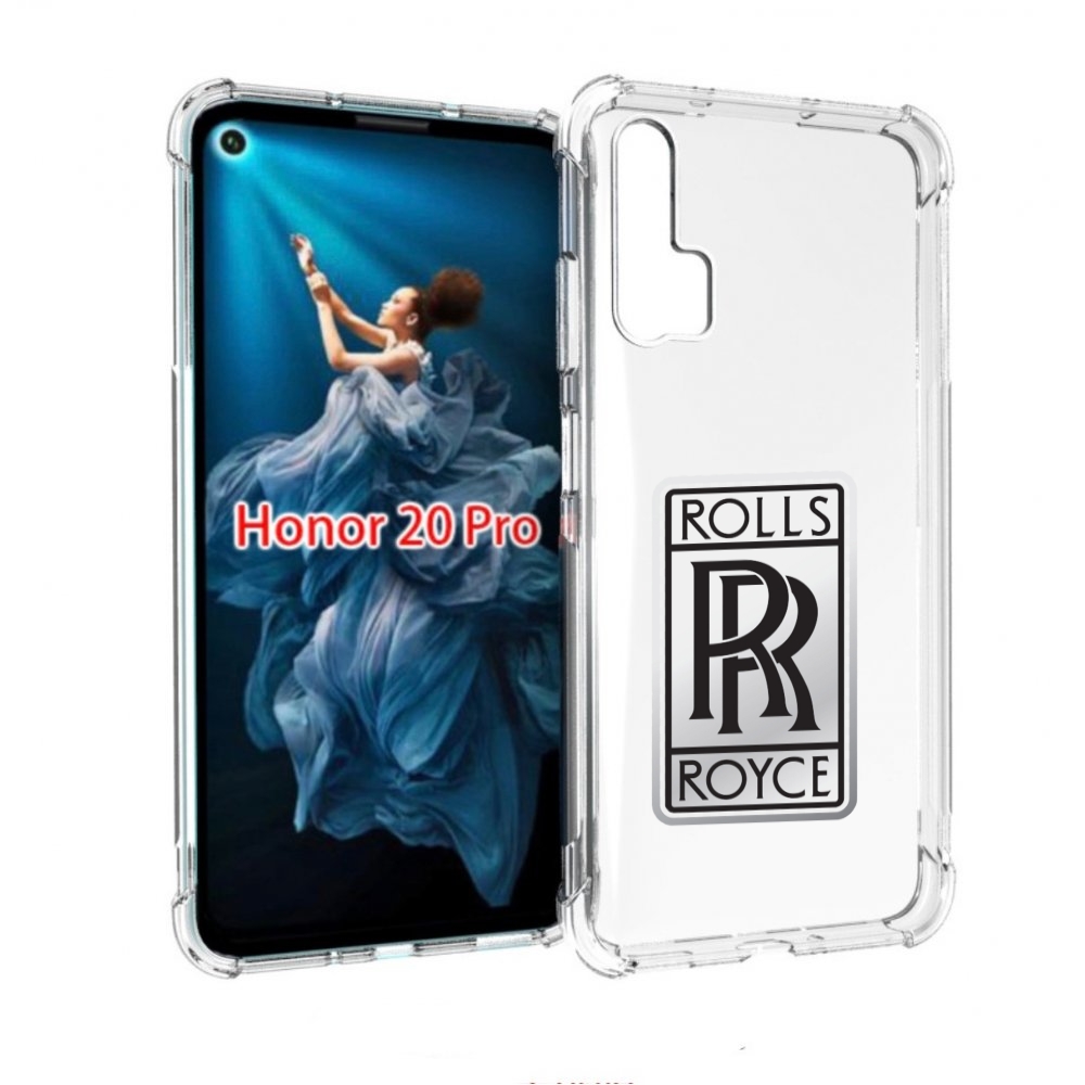 

Чехол бампер MyPads Rolls-Royce мужской для Honor 20 Pro противо, Прозрачный, Tocco