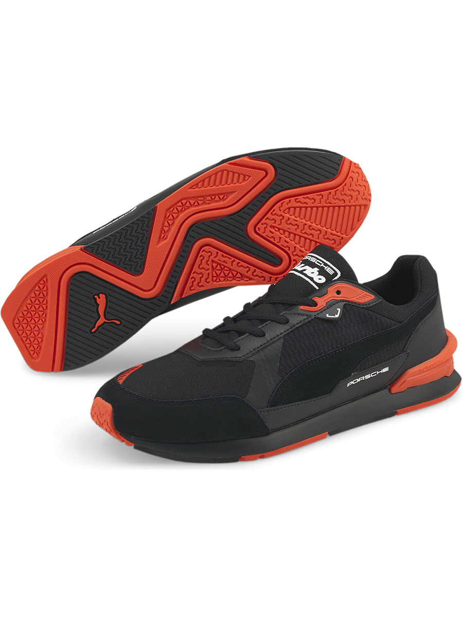 

Кроссовки PUMA Pl Low Racer черные 8 UK, Pl Low Racer