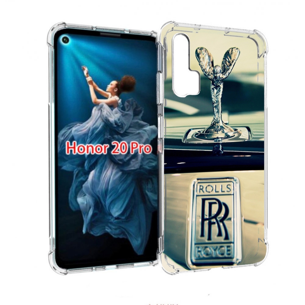 

Чехол бампер MyPads Rolls Royce ролс роис 1 для Honor 20 Pro пр, Прозрачный, Tocco