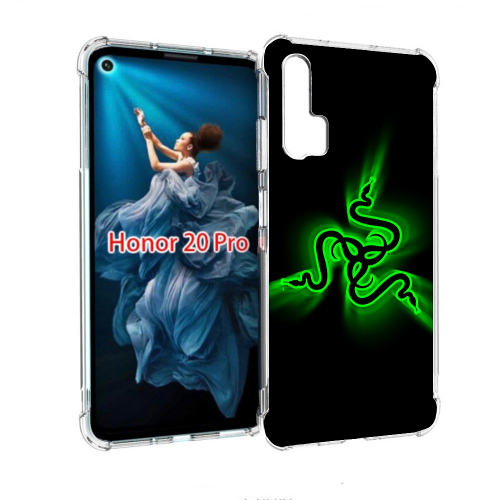 

Чехол бампер MyPads Razer для Honor 20 Pro противоударный, Прозрачный, Tocco