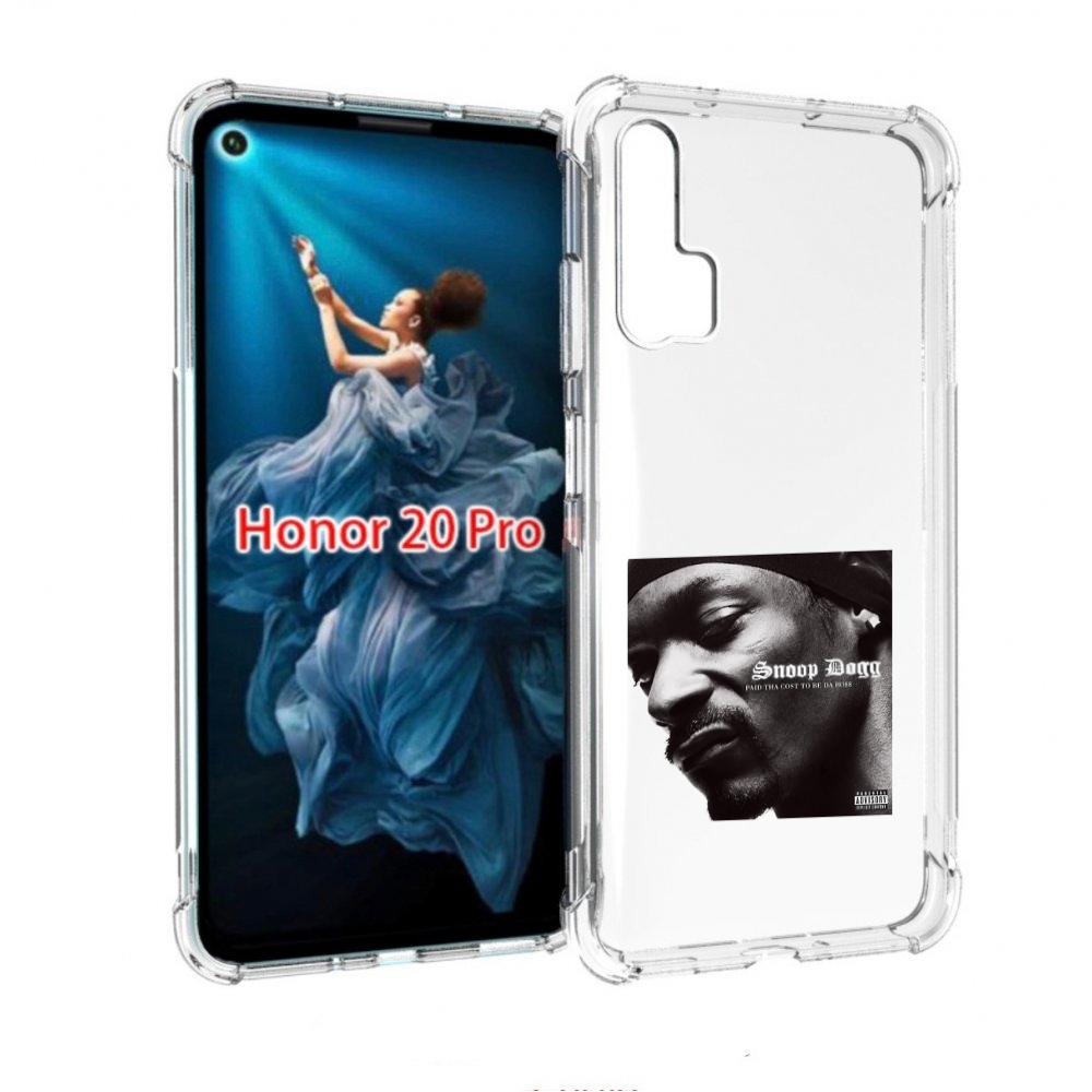 

Чехол Бампер Mypads Paid Tha Cost To Be Da Boss Для Honor 20 Pro, Прозрачный, Tocco