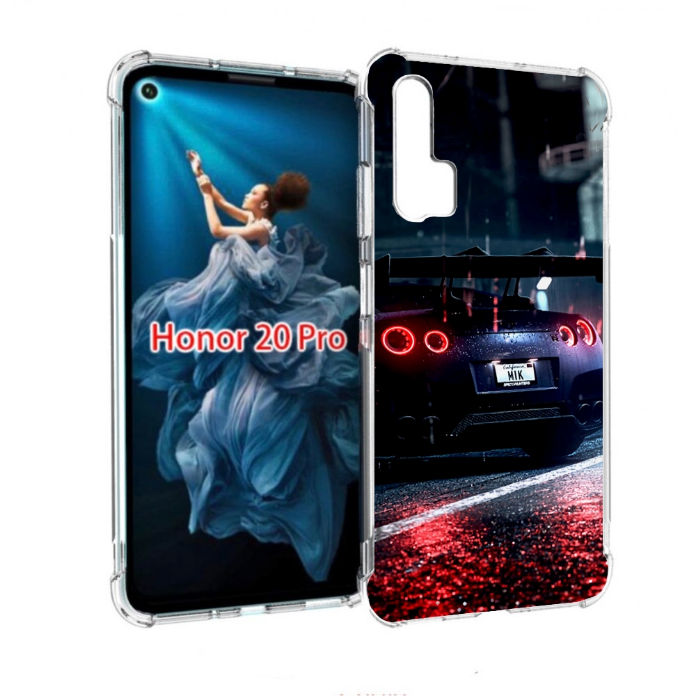 

Чехол бампер MyPads Nissan Skyline для Honor 20 Pro противоударный, Прозрачный, Tocco