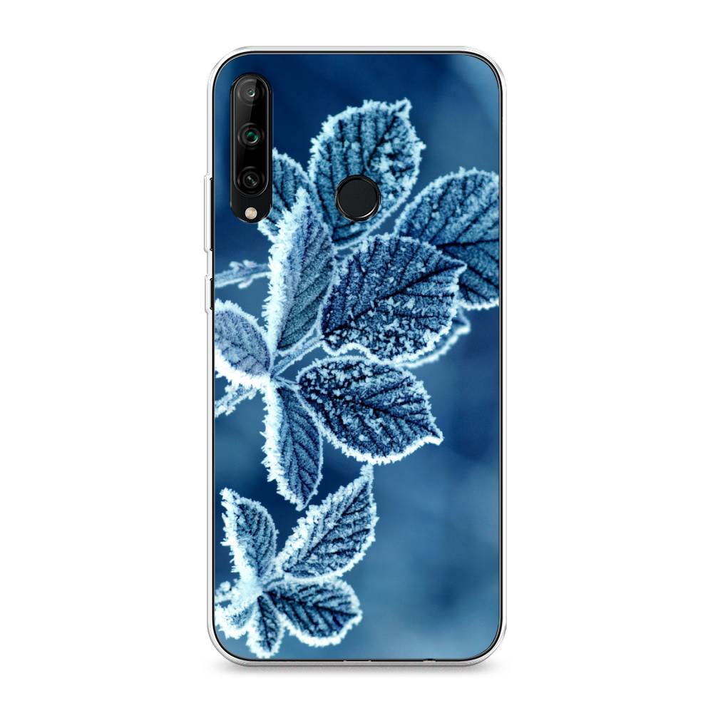 

Чехол на Honor 9C "Зима 6", Голубой;белый, 612550-2