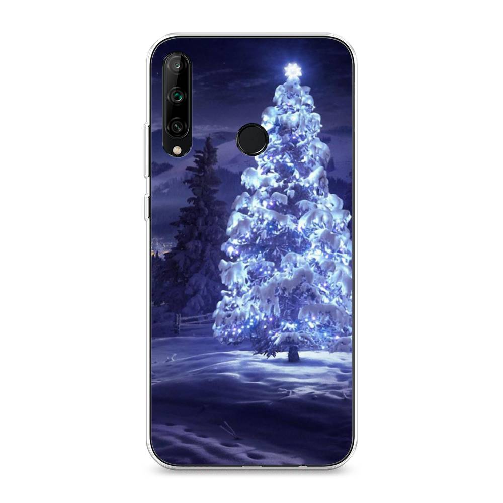 

Чехол на Honor 9C "Зима 4", Синий;черный;белый, 612550-2