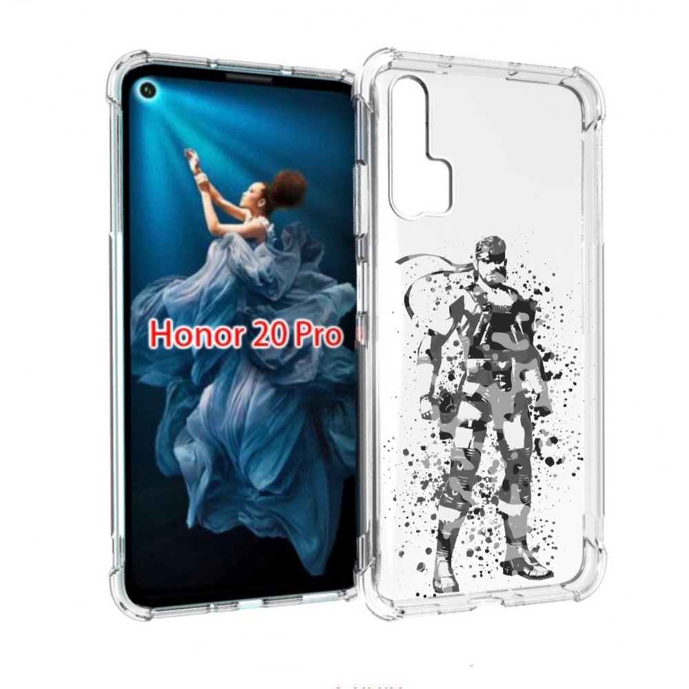 

Чехол бампер MyPads Metal Gear Solid Snakes для Honor 20 Pro про, Прозрачный, Tocco