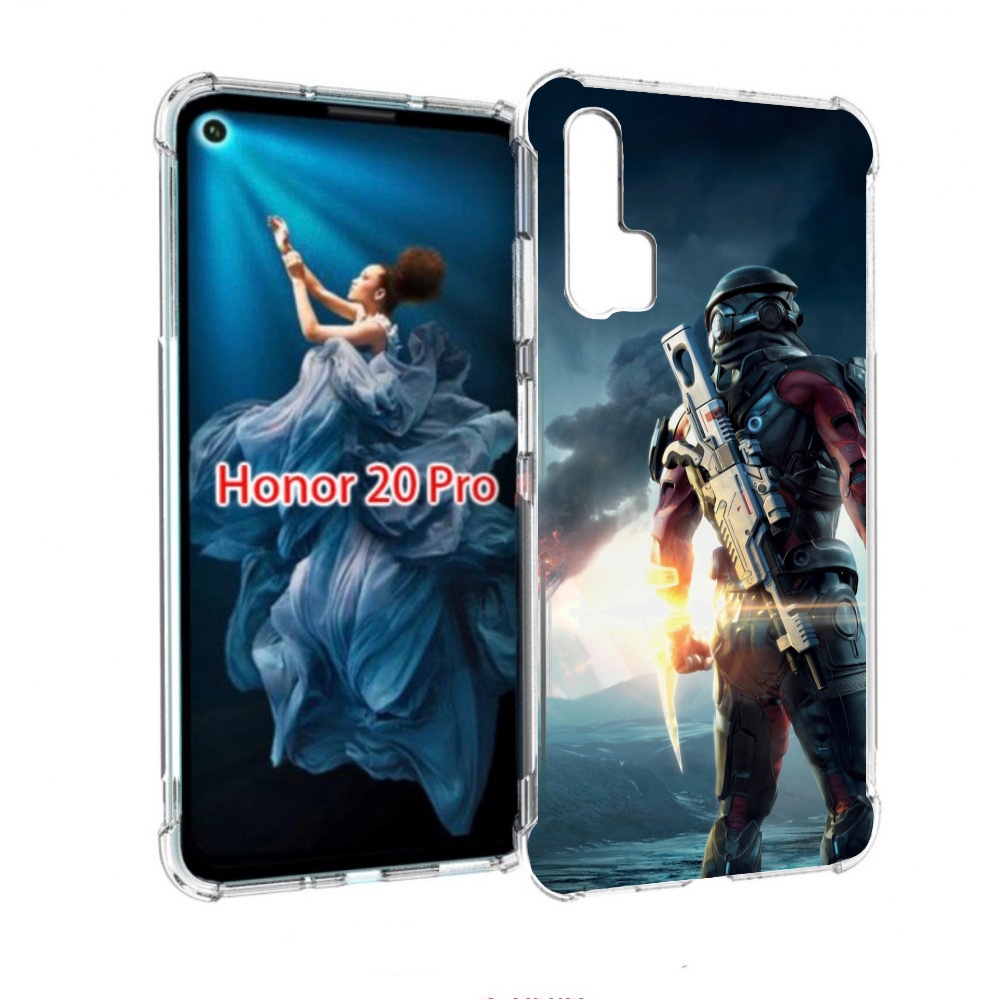 

Чехол бампер MyPads Mass Effect Andromeda Ryder для Honor 20 Pro, Прозрачный, Tocco