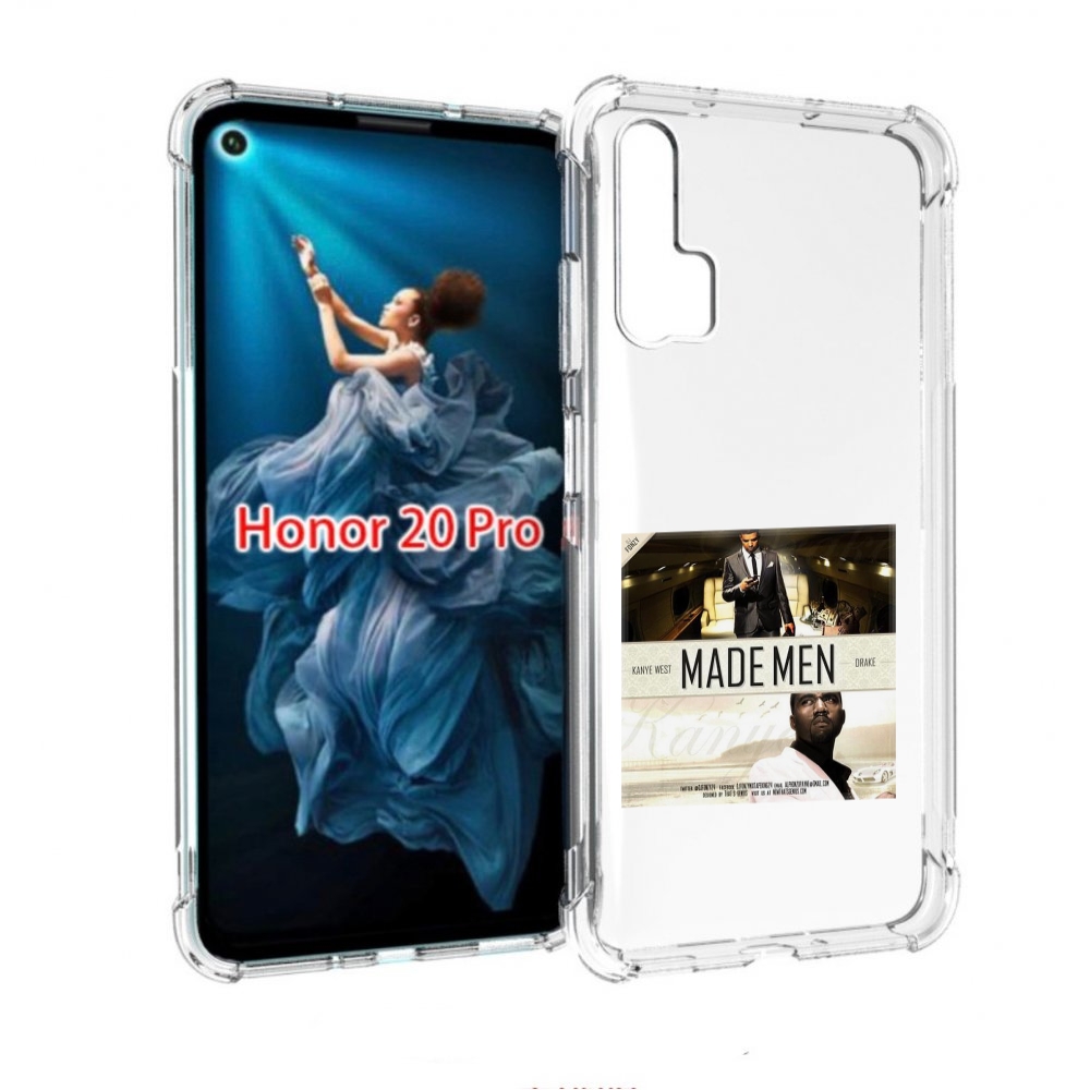 

Чехол бампер MyPads Kanye West & Drake - Made Men для Honor 20 P, Прозрачный, Tocco