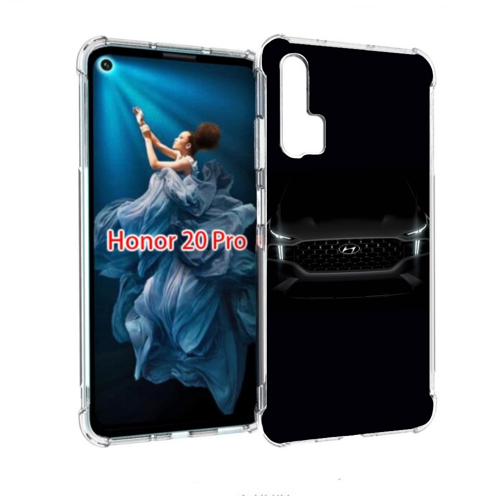 

Чехол бампер MyPads Hyundai хендаи 2 для Honor 20 Pro противоуд, Прозрачный, Tocco