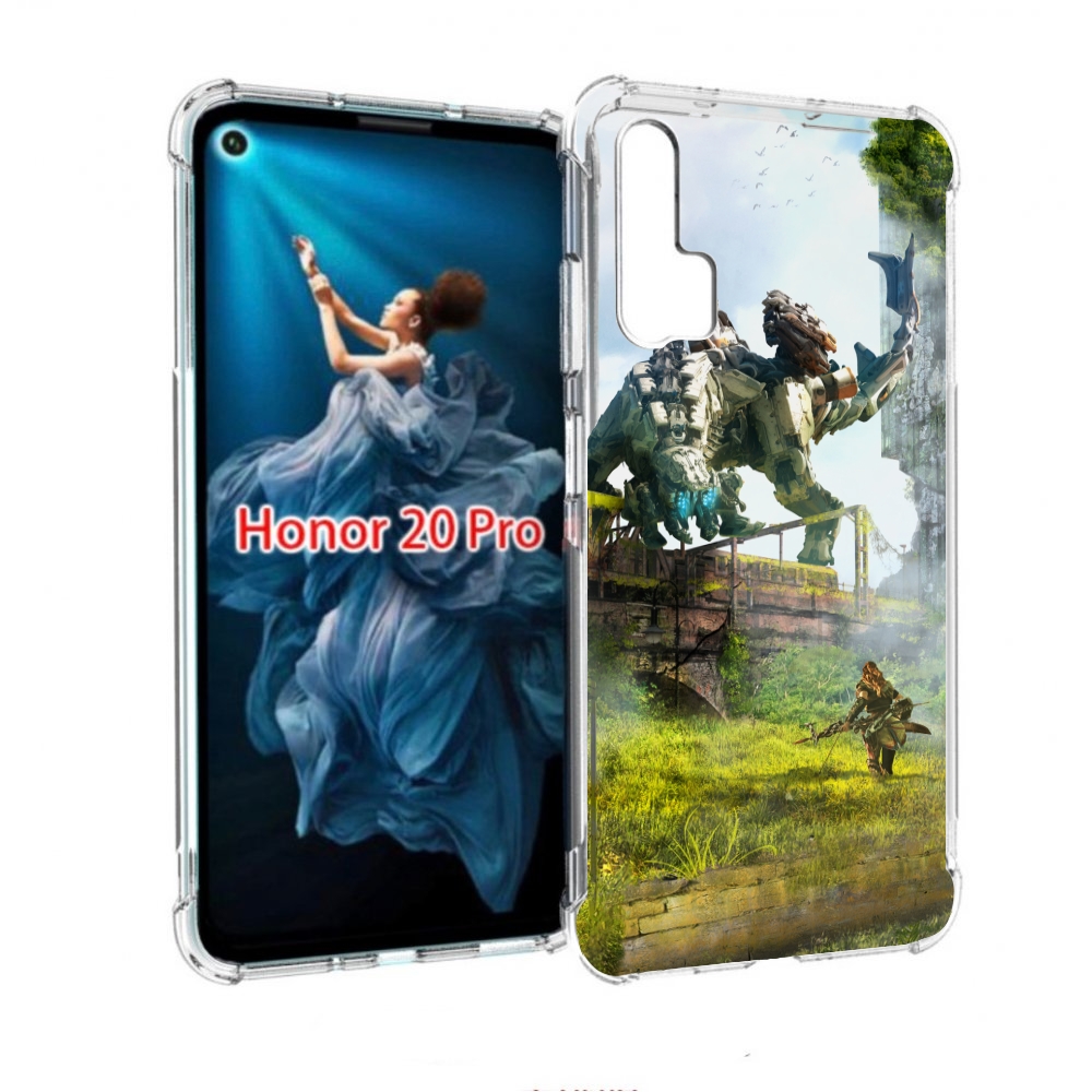 

Чехол бампер MyPads Horizon Zero Dawn для Honor 20 Pro противоуд, Прозрачный, Tocco