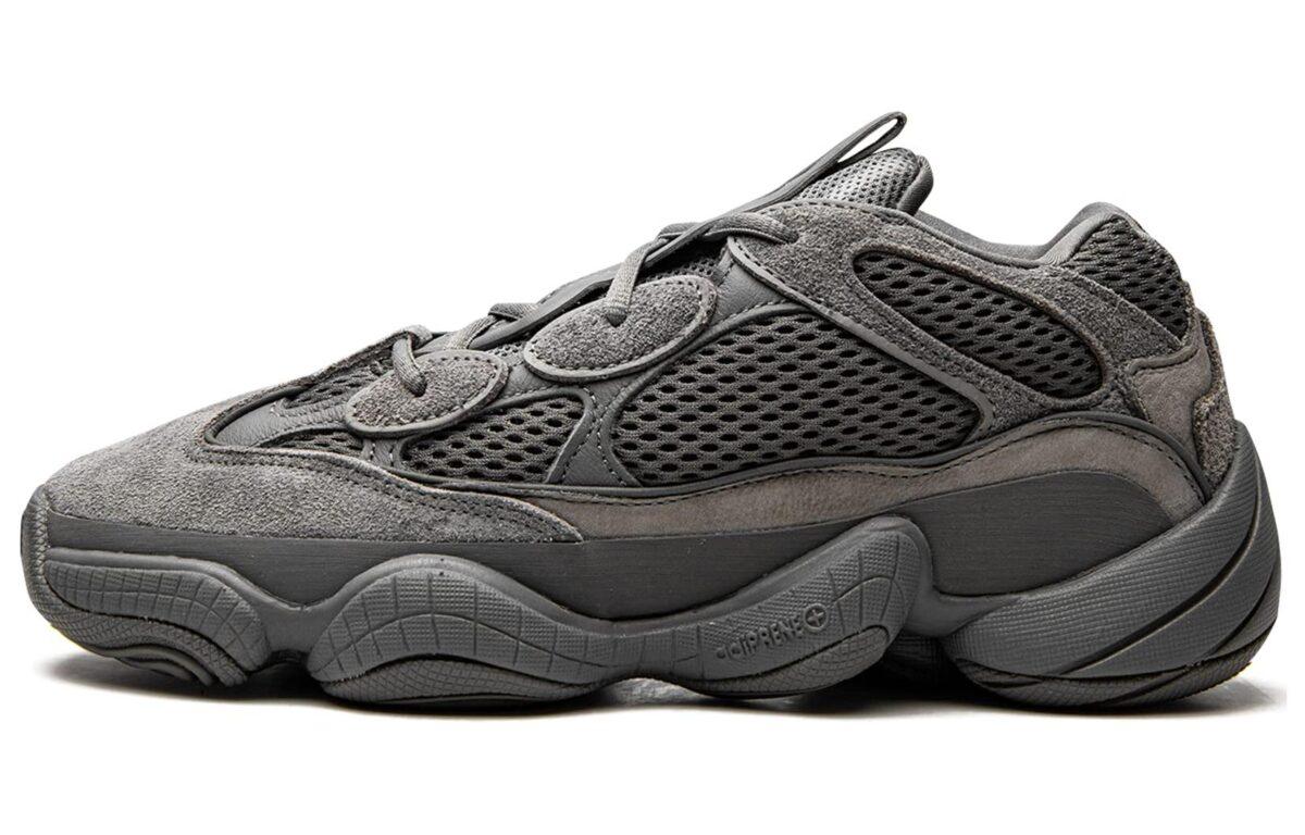 

Кроссовки унисекс Adidas Yeezy 500 Granite серые 38 EU, Серый, Yeezy 500 Granite