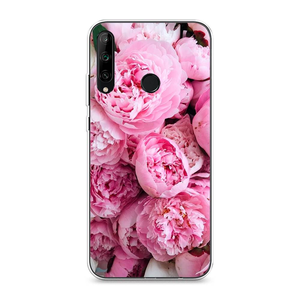 

Чехол на Honor 9C "Розовые пионы", Бежевый;розовый, 612550-2
