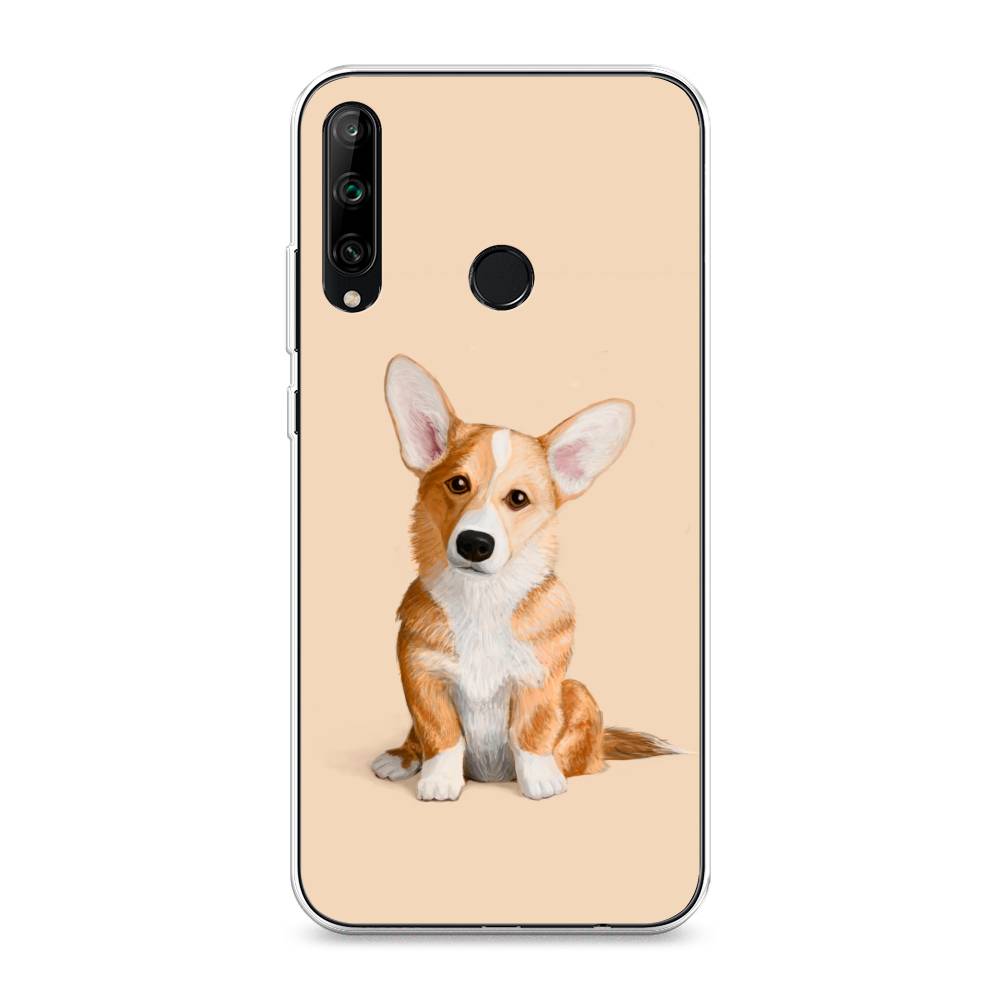 

Чехол на Honor 9C "Грустный Корги", Коричневый;бежевый, 612550-1